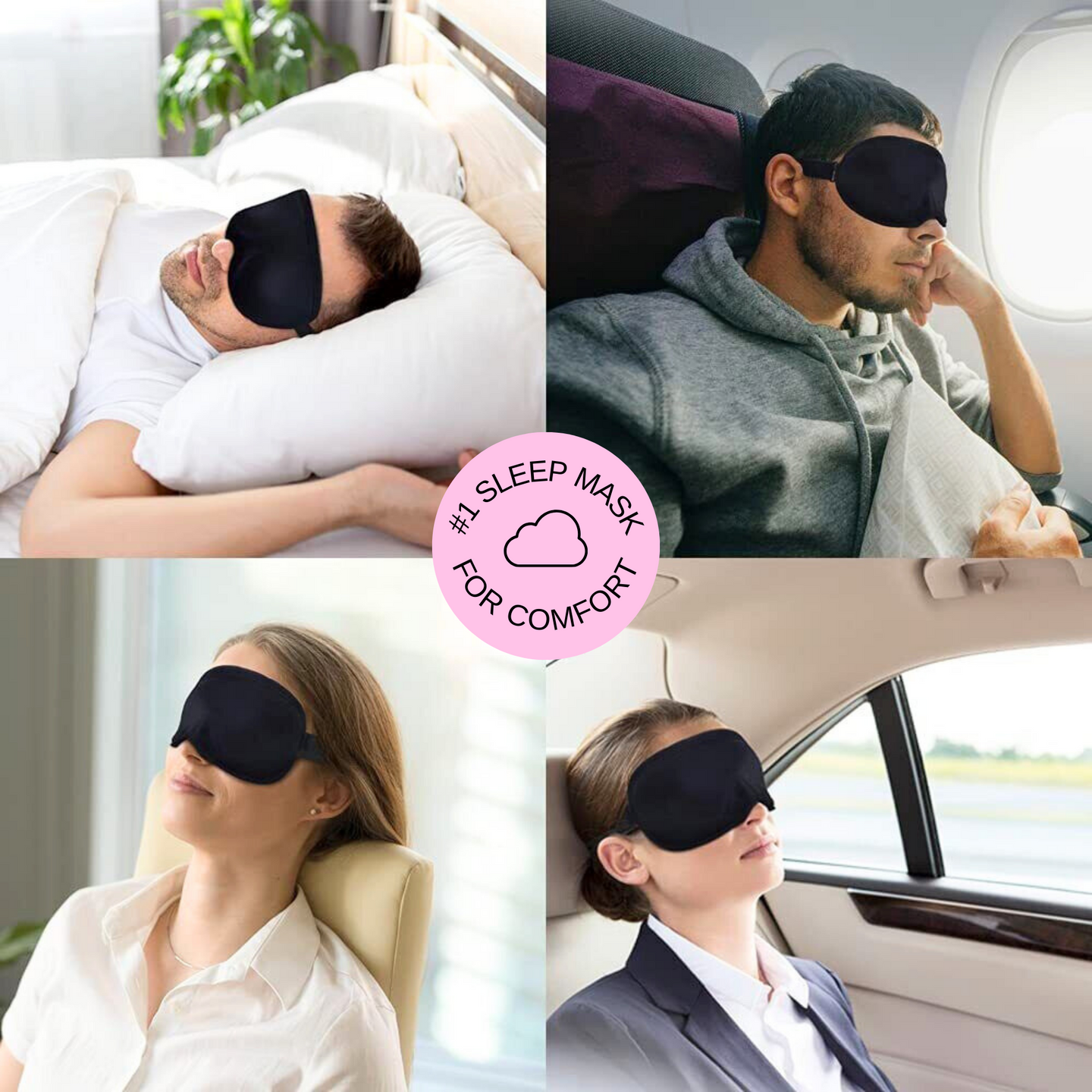 Sleep Better 3D Eye Mask™ – My Calming Co
